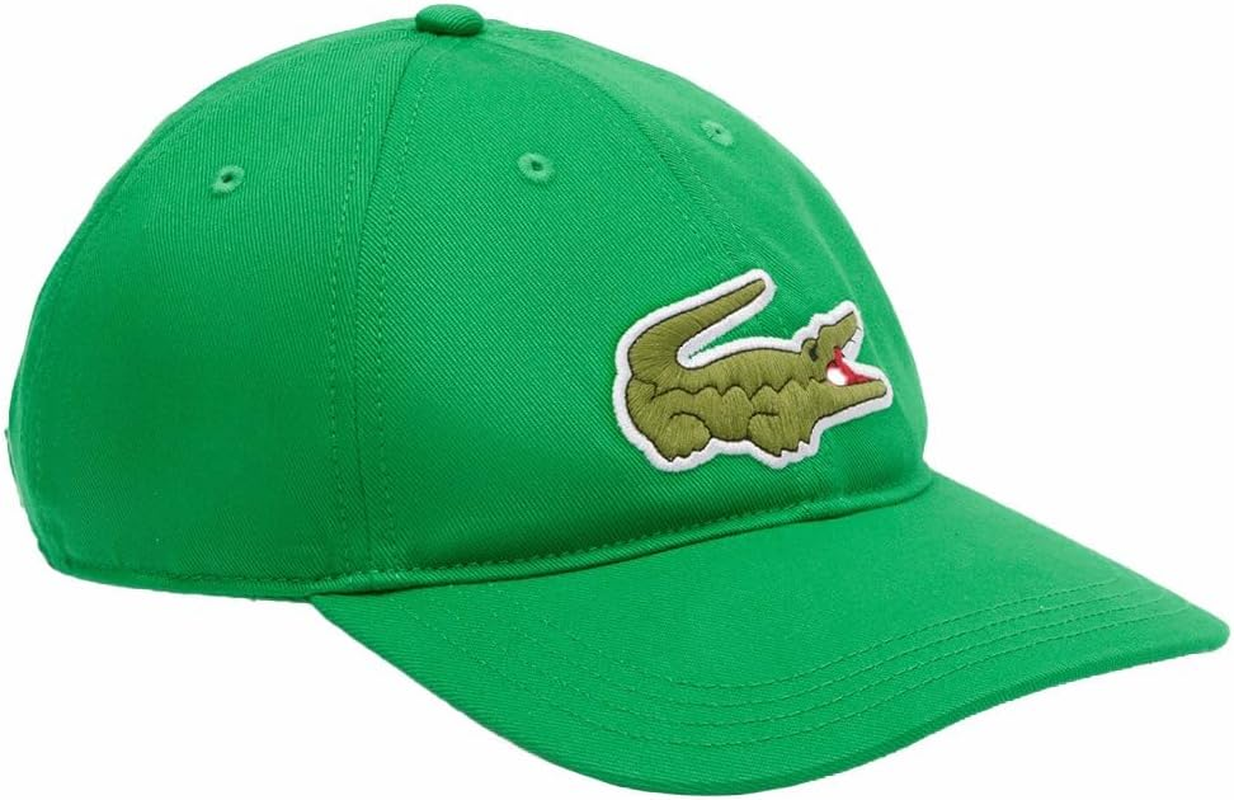 Lacoste Unisex Adjustable Organic Cotton Twill Cap