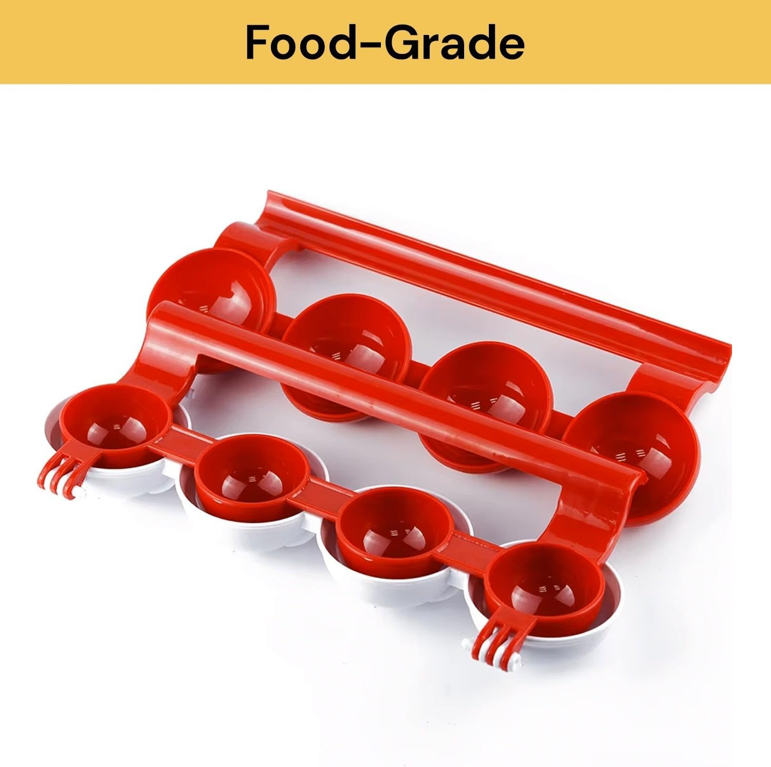 EZONEDEAL Meatball Maker Homemade Stuffed Meat Ball Maker Fishballs Burger Maker Mold, Home Household Kitchen Cooking Tool Practical Kitchen Supplies Christmas DIY Cooking Tools - Meatball Molds image number 4