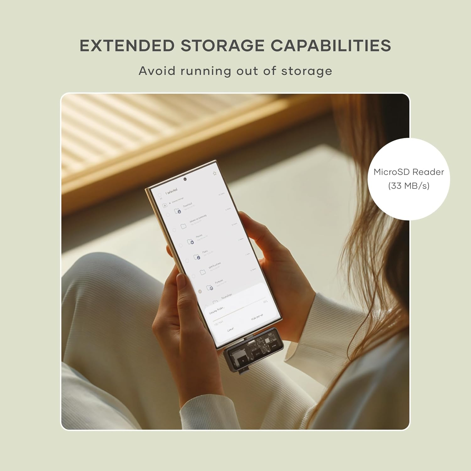 Satechi 3-In-1 USB C Mobile Hub, 4K@60Hz HDMI, 100W Pass-Through Charging, 10Gbps Data Transfer, Microsd Card Reader, Compact USB-C Adapter for Ipad, Macbook, Switch OLED & More image number 6