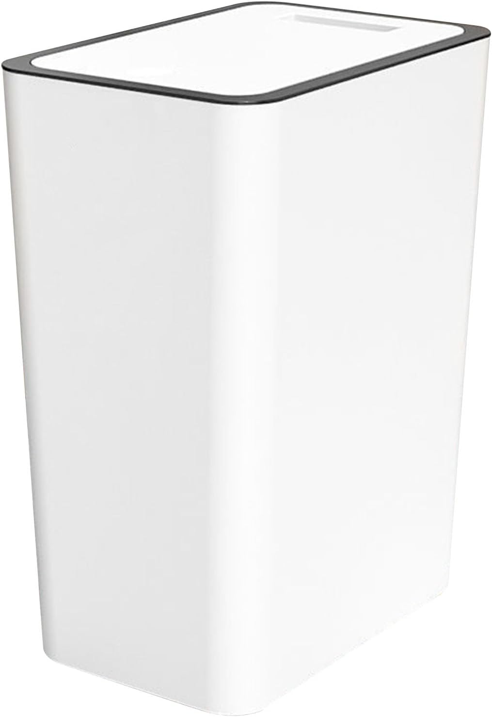 Press Type Trash Can, 15L Plastic Garbage Bin with Cover, Press, Sealing Design, for Household Use image number 1