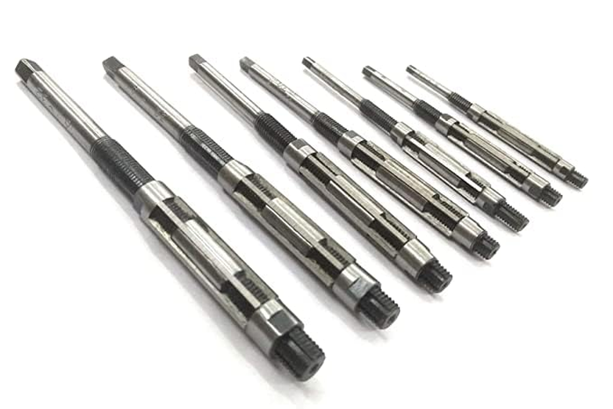 Set of 7 Adjustable Hand Reamer Set HV -H3 (1/4" - 15/32") in Wooden Box | 6.35Mm - 11.91Mm | Universal Must Have Workshop Tool Set image number 2