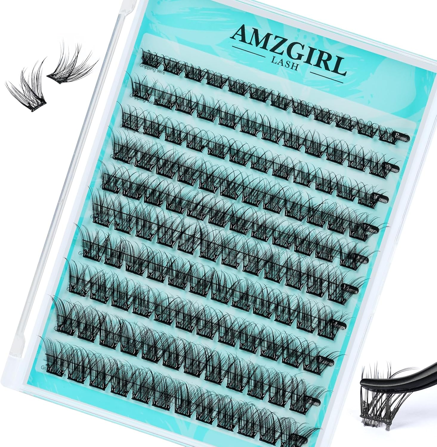 Self Adhesive Lash Clusters 120PCS Self Adhesive Eyelashes Natural C Curl 8-16Mm,No Lash Glue Needed,Impress Lashes Wide Stem Self-Adhesive Thin Lash Extension image number 1