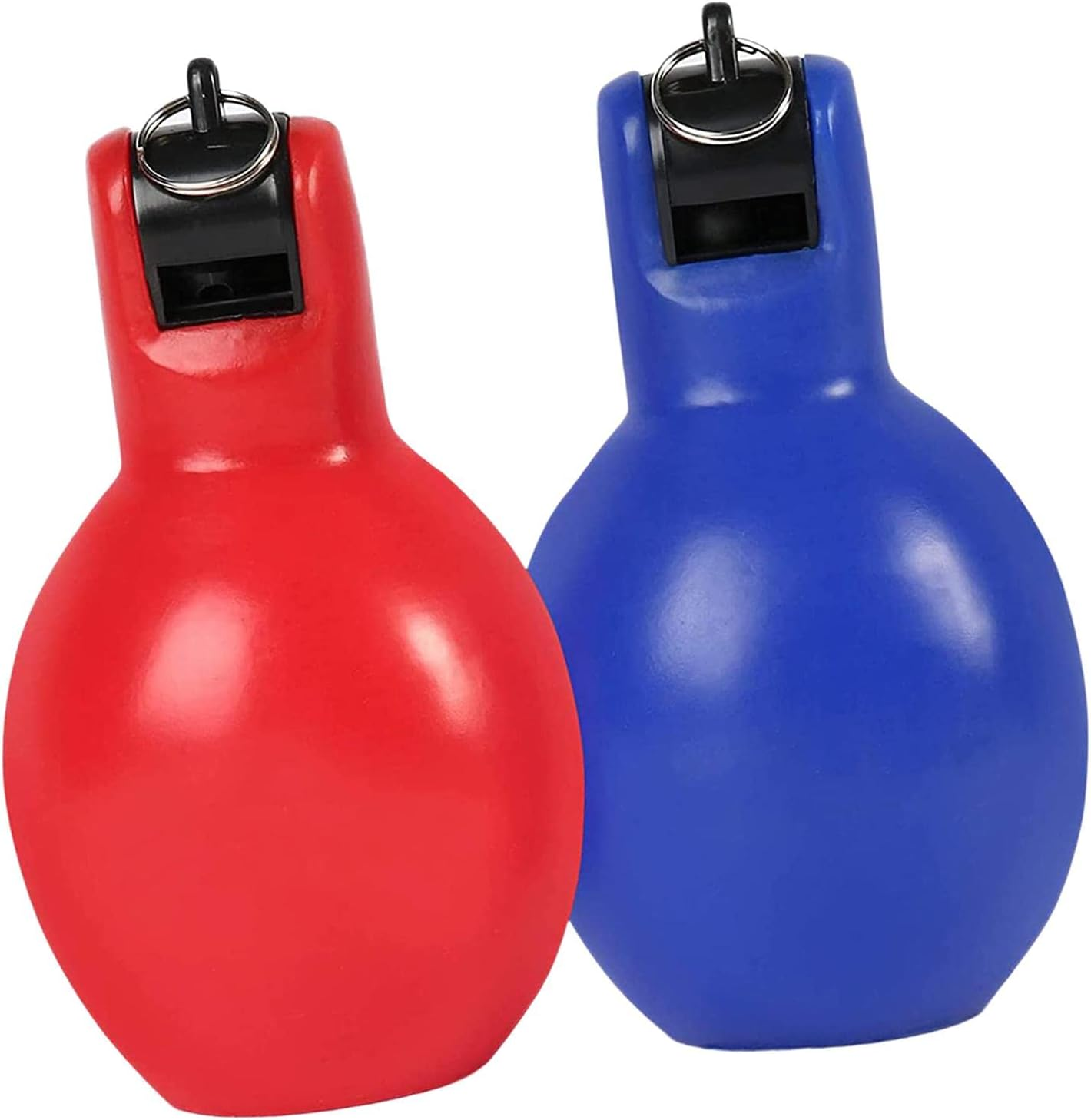 Portable Squeeze Whistle, Outdoor Sports Loud Sound Gift Equipment PVC for Hiking