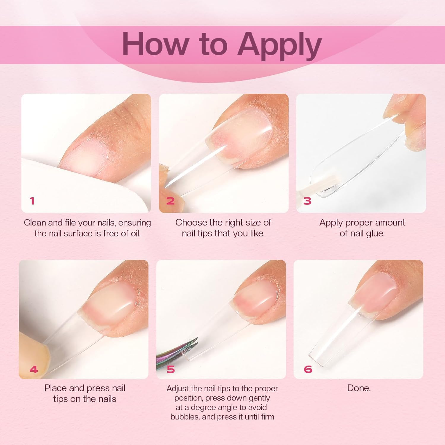 WANXINPT Press-On Nail Glue: Super Strong Brush-On Nail Glue for Acrylic and False Nails, Long-Lasting and Quick-Drying, No UV Required, Salon Quality, Suitable for Beginners DIY Home (15Ml)