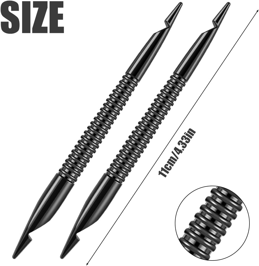 2Pcs Interlocking Tool for Locs Dual-Ended Dreadlock Crochet Needle Reusable Sisterlock Retightening Tool Practical Dreadlock Crochet Needle for Men Women image number 1
