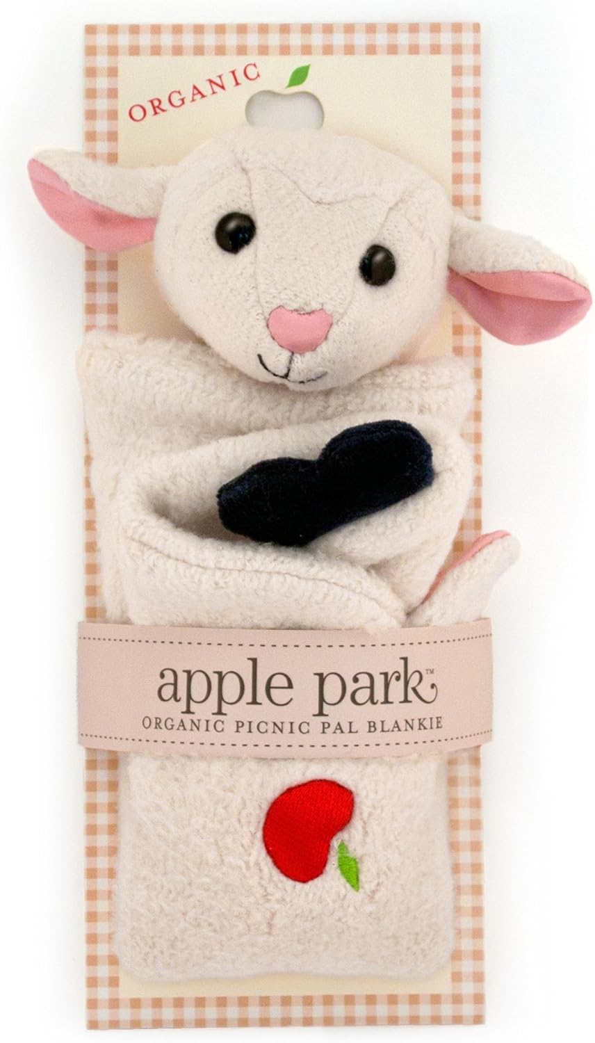Apple Park Organic Picnic Pal Blankie - Ducky