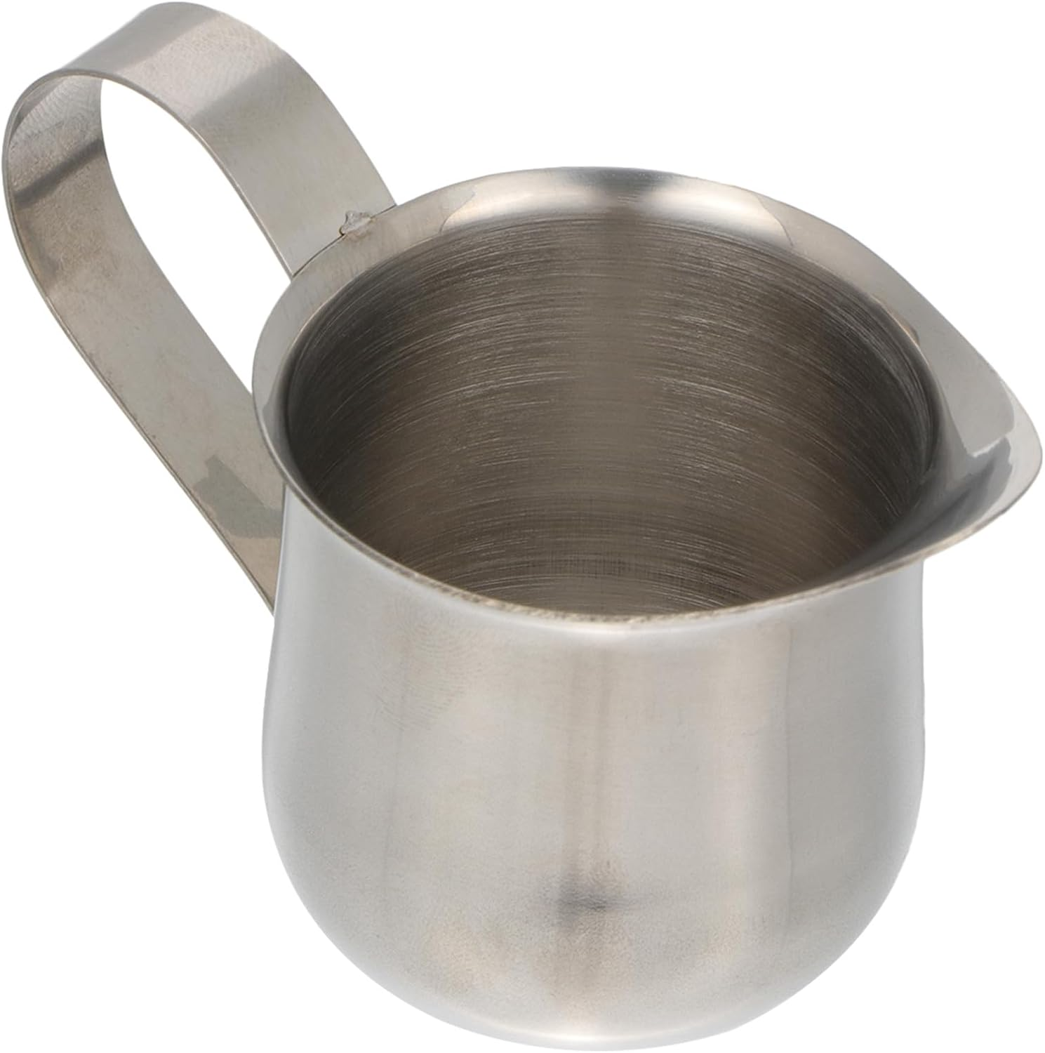 SAFIGLE Stainless Steel Milk Frothing Pitcher 50Ml 2Oz Coffee Garland Cup with Spout for Cafe Espresso Latte Art Milk Warmer Jug image number 2