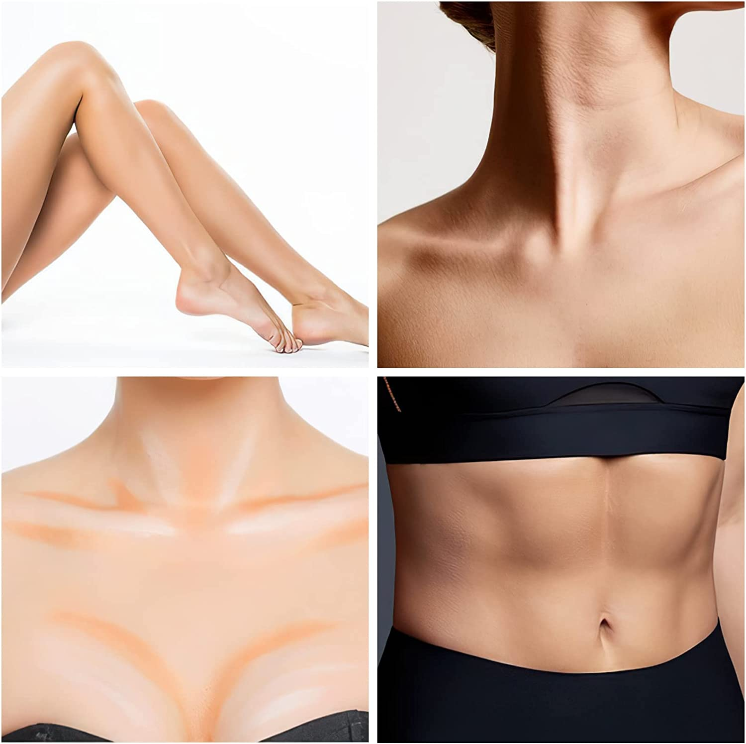 FOCALLURE 2 in 1 Cream Bronzer and Highlighter Stick,Non-Greasy & Non-Drying Contour Pencil,Easy to Create a Natural Matte Finishing,Long Lasting & Waterproof Face Brighten Make up Pen,Custard SAUCE - Silky Chocolate image number 4