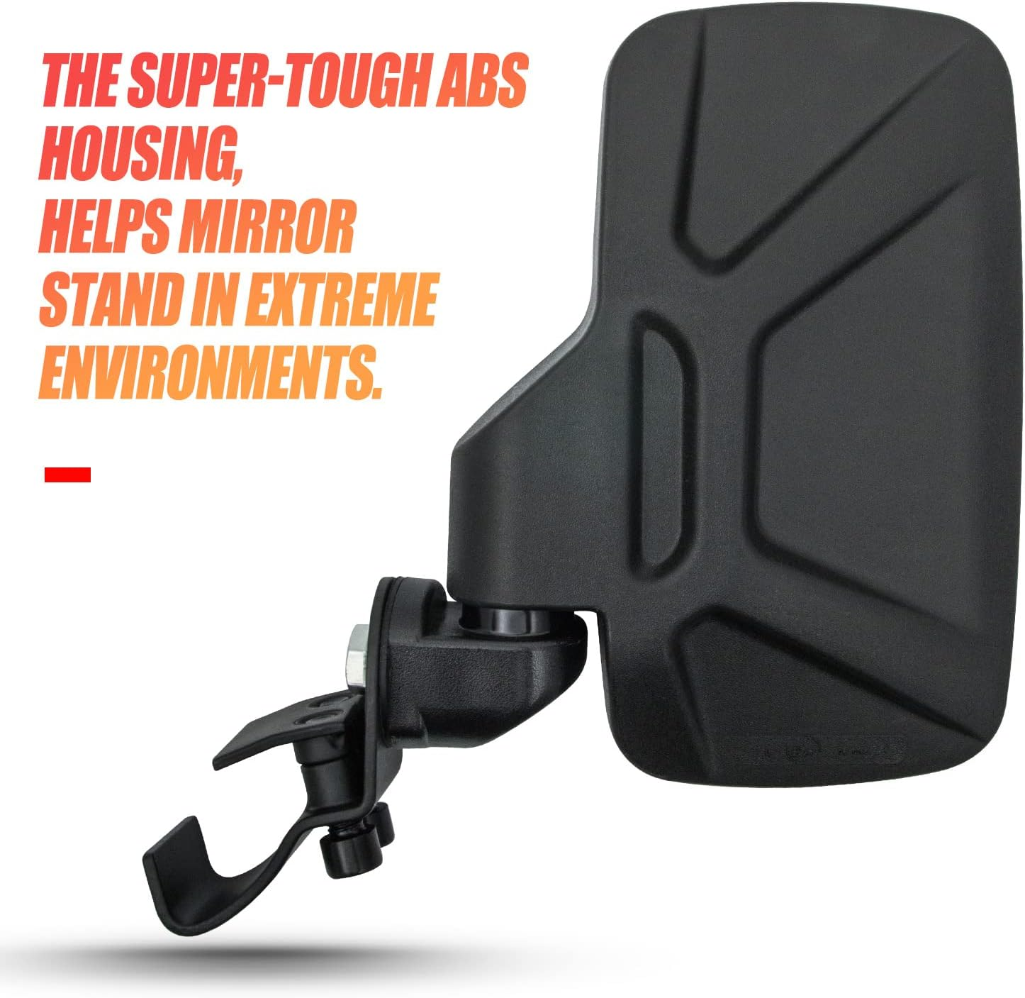 RANSOTO Ranger Side Mirrors, UTV Rear View Mirror Compatible with Polaris Ranger XP 500, 570, 900, 1000, Ranger Diesel, ETX/EV, General 1000, Can-Am Defender, Maverick Trail image number 2