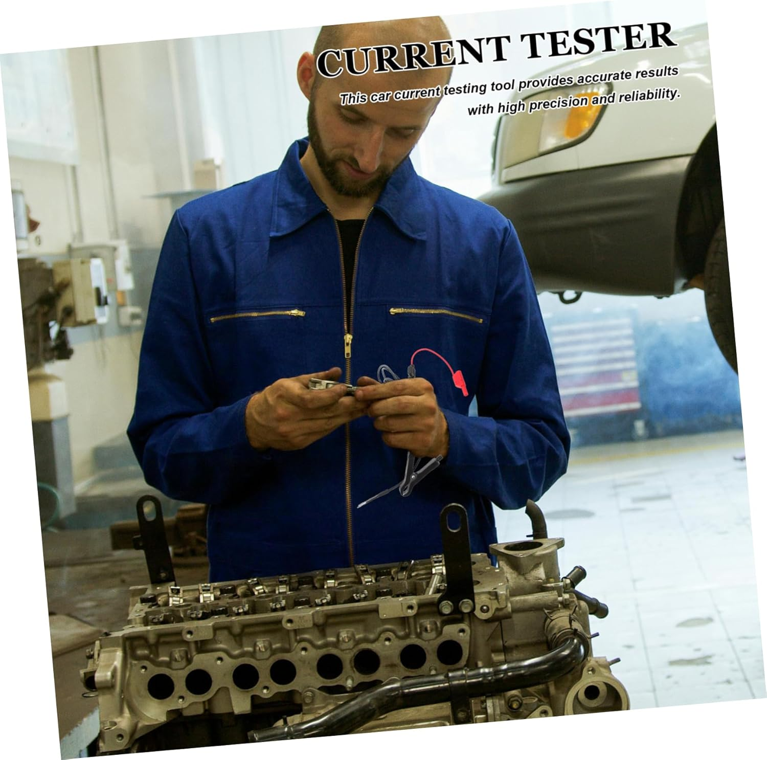 COOLHIYA Automotive Leak Detection Tester Car Leakage Tester Tool Power Supply Precision Leak Detector image number 4