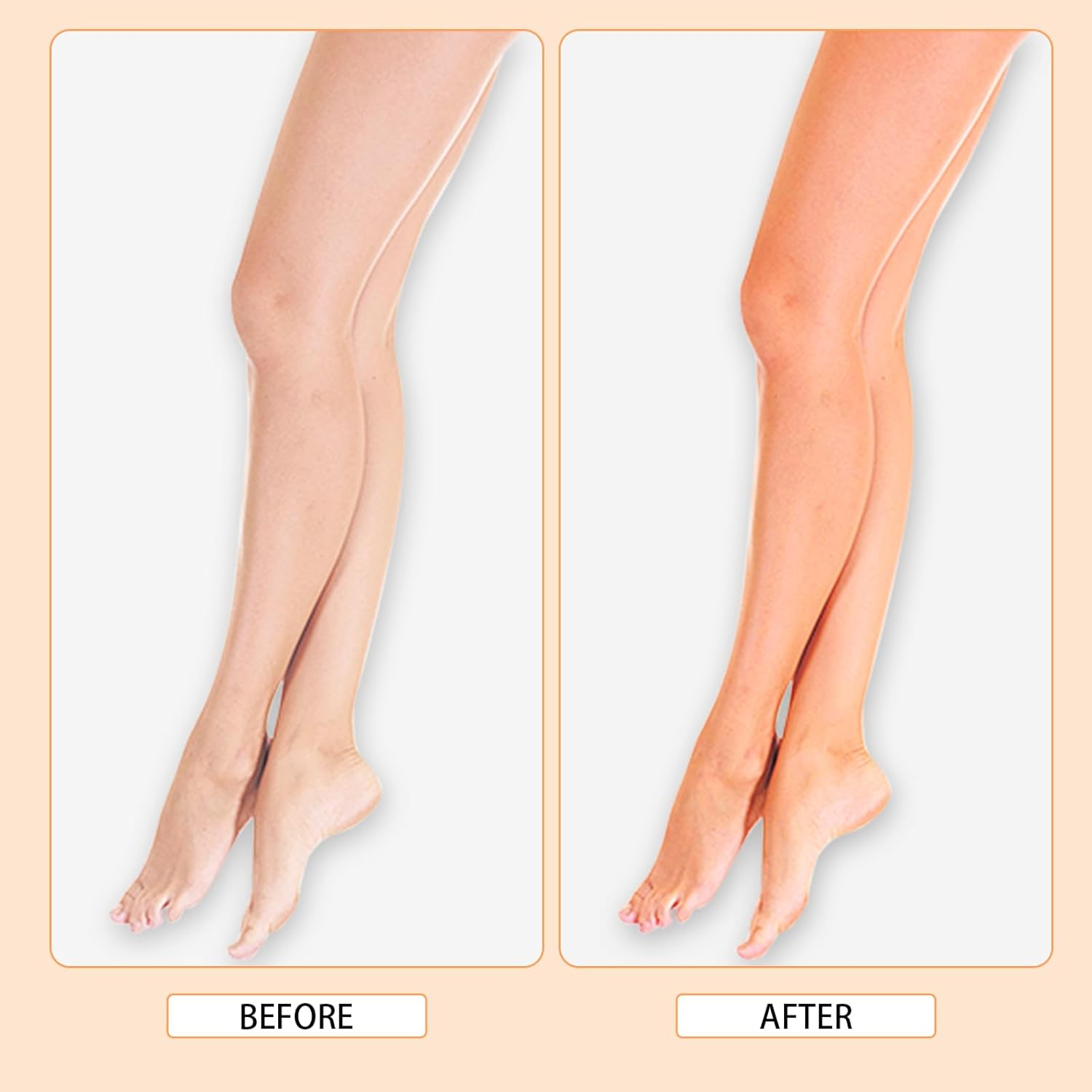 Leg Makeup Waterproof, Smooth Legs, Fade the Skin Color of Legs, Effectively Cover the Scars of Legs and Body, Long-Term Body Foundation Make-Up - 03 image number 2