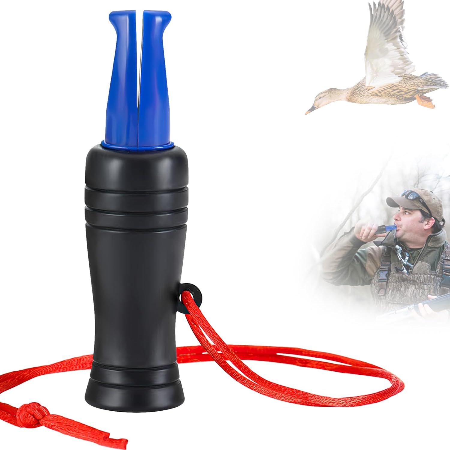Duck Decoys Whistle,Duck Hunting Call,Bird Whistle,Decoys with Realistic Sound,Duck Call for Hunting Hunter Whistle,Duck Calls & Lures,Hunting Accessory for Outdoor Enthusiasts,Hunting Gear image number 3