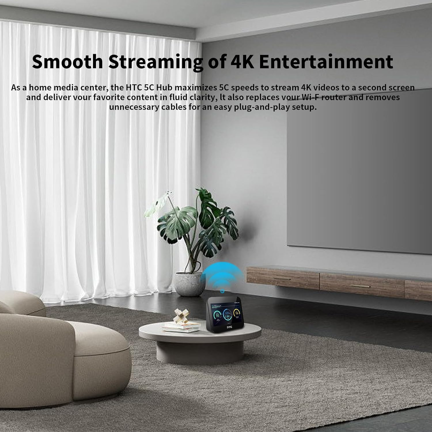 Generic 5G Hub - 5G Connectivity, Connects up to 20 Devices, Dual Band, Router image number 1