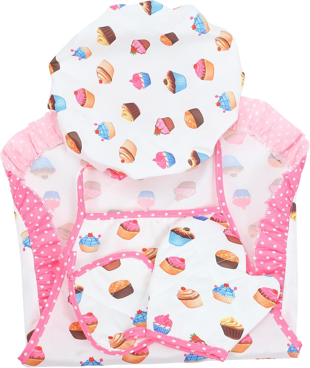 Kisangel 1 Set Children'S Apron Boys Suit Kids Apron Boss Has Children Aprons for Cooking Cake Accessories Children Kitchen Apron Caps Toddler Cloth Kitchen Supplies White to Bake image number 5