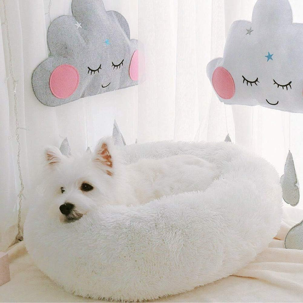 PETCUTE Large Cat Bed Fluffy Dog Beds for Medium Large Dogs Cozy Pet Bed Washable Soft Dog Beds Pet Supplies image number 4