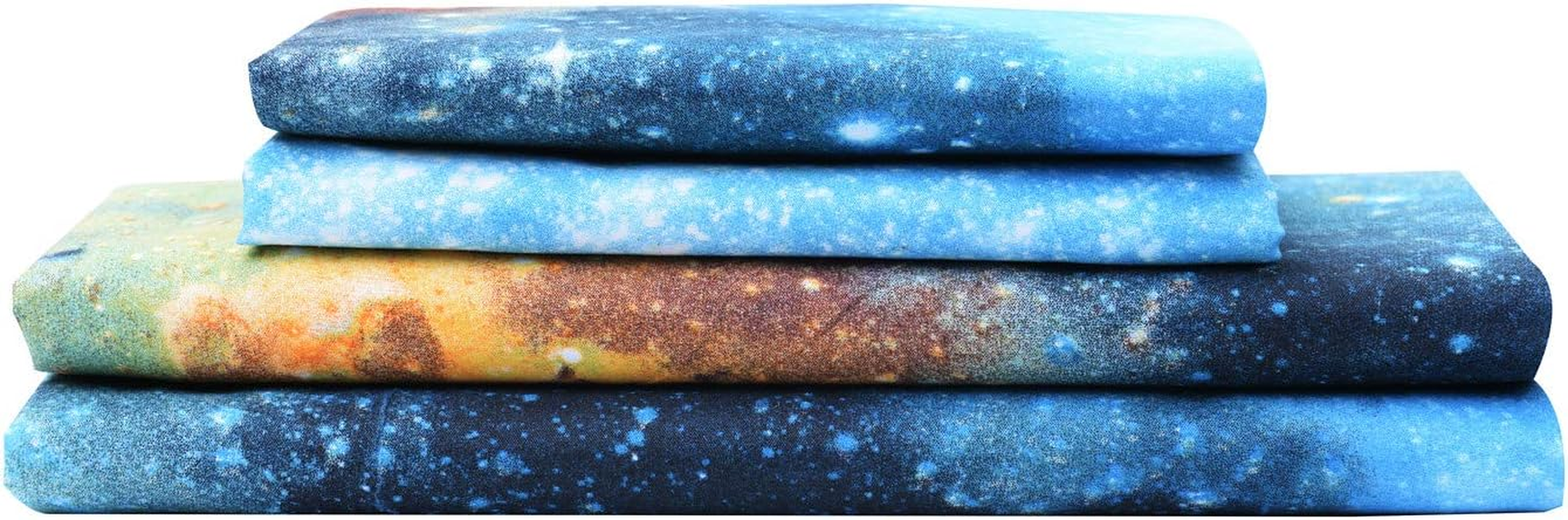 Bedlifes King Size Extra Deep Pocket Sheet Sets - Fits Mattresses up to 18-24" Thick, 4-Piece Microfiber Set with 1800 Thread Count, Soft, Smooth, Breathable, Featuring Mandala Patterned