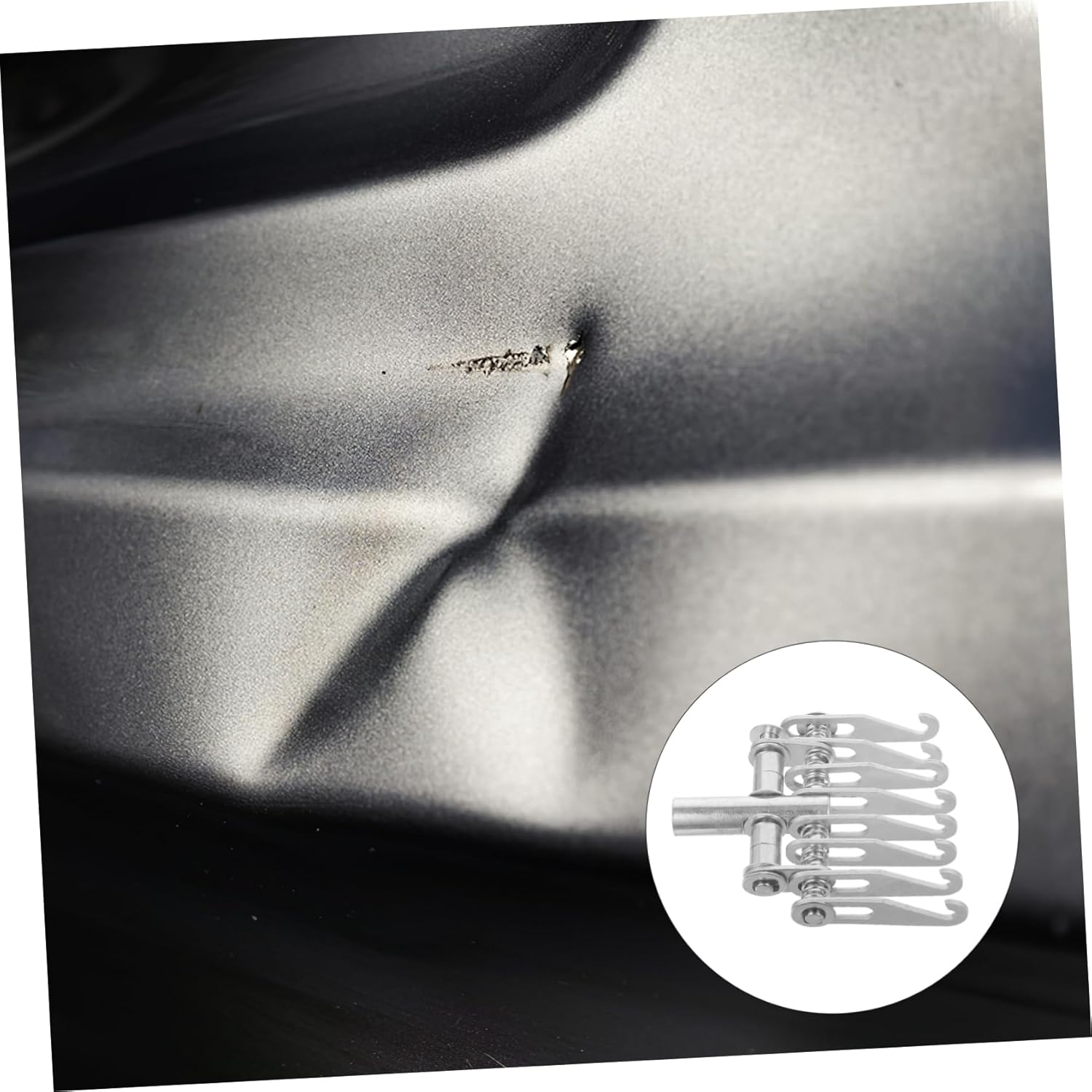 PLAFOPE Dent Puller Tool Claw Pulling Hook for Slide Hammer Attachment 8-Claw Small Dent Remover Kit Automotive Body Repair Equipment image number 2