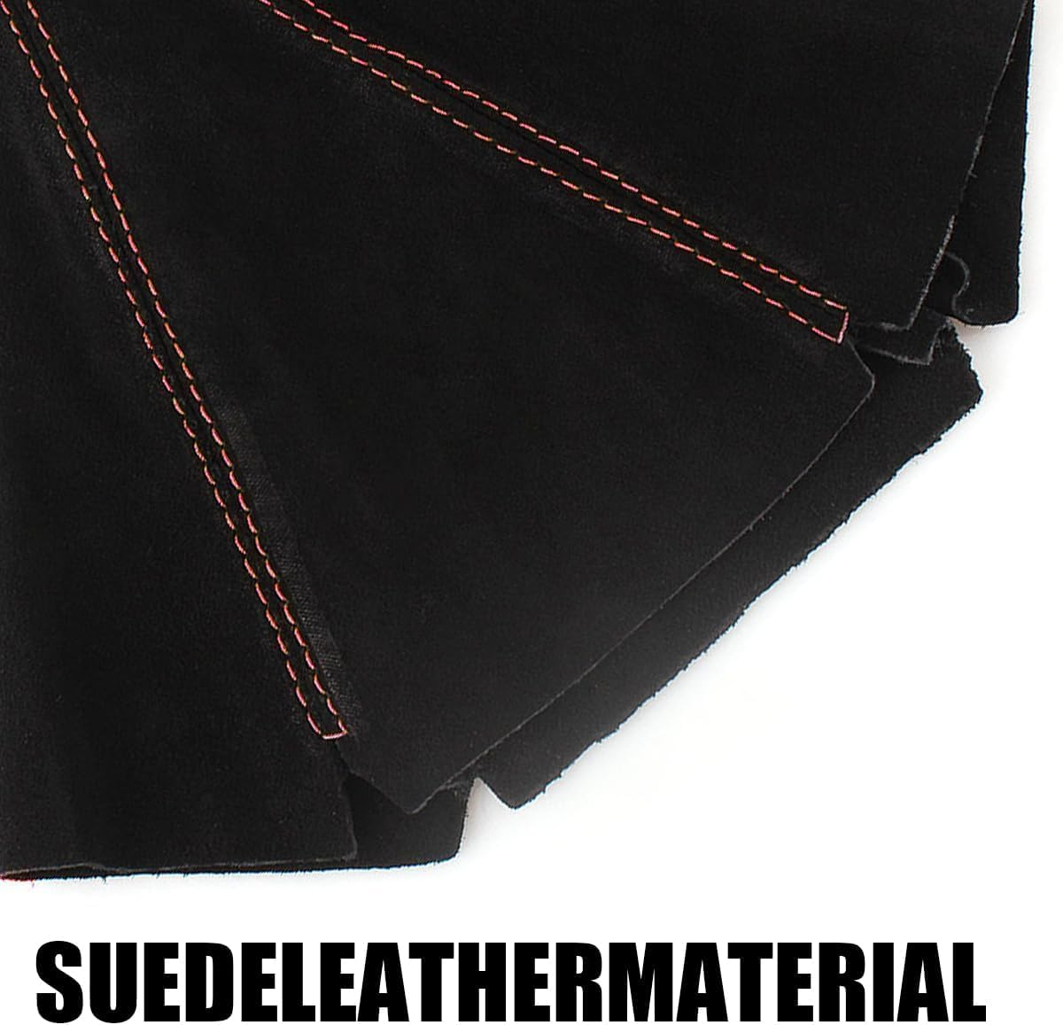 Car Shift Boot Cover, Suede Leather Shift Knob Boot Dust Cover, Manual/Auto Shifter Boot Sleeve Replacement, Handbrake Gaiter Boot Dust Cover Car Interior Accessories