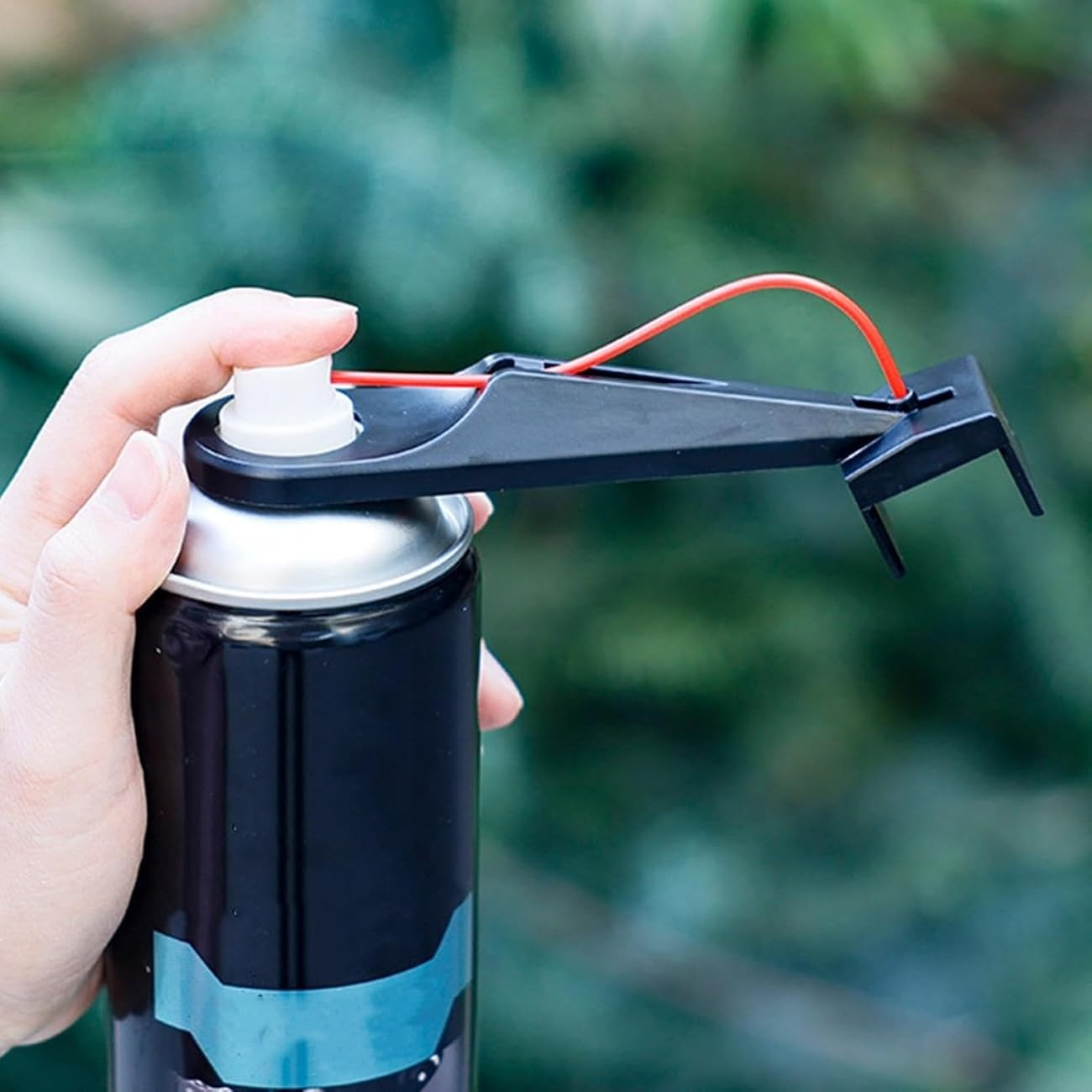 WADY Motorbike Chain Oiler Aid Cleaner Attachment Motorcycle Chain Lube Applicator Tool for Daily Care, Wax Degreaser Application, Riding Maintenance Accessory (Black) image number 6