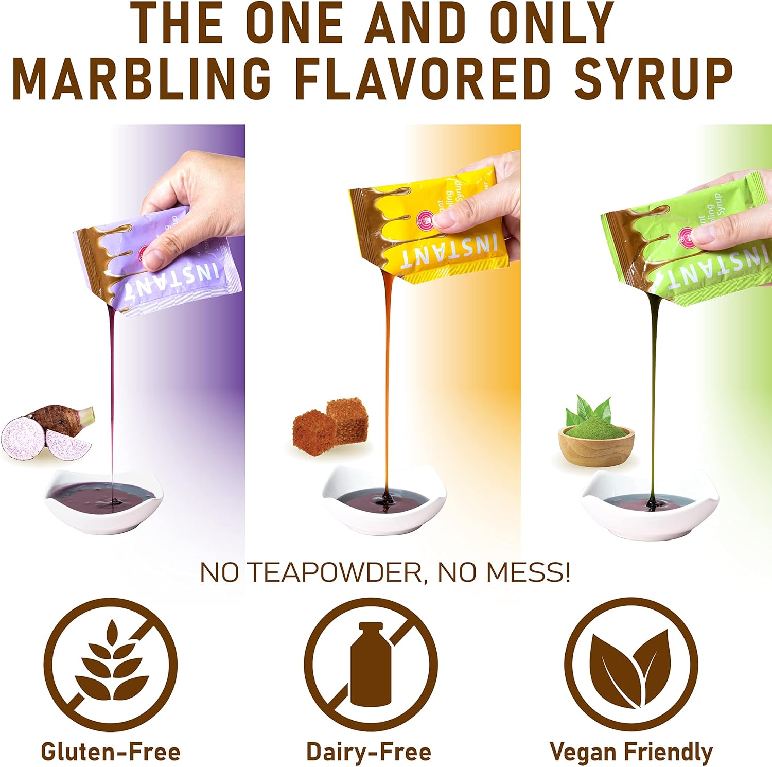 O&rsquo;S Bubble Instant Marbling Boba Party Kit (Ambient) &ndash; 6 Servings