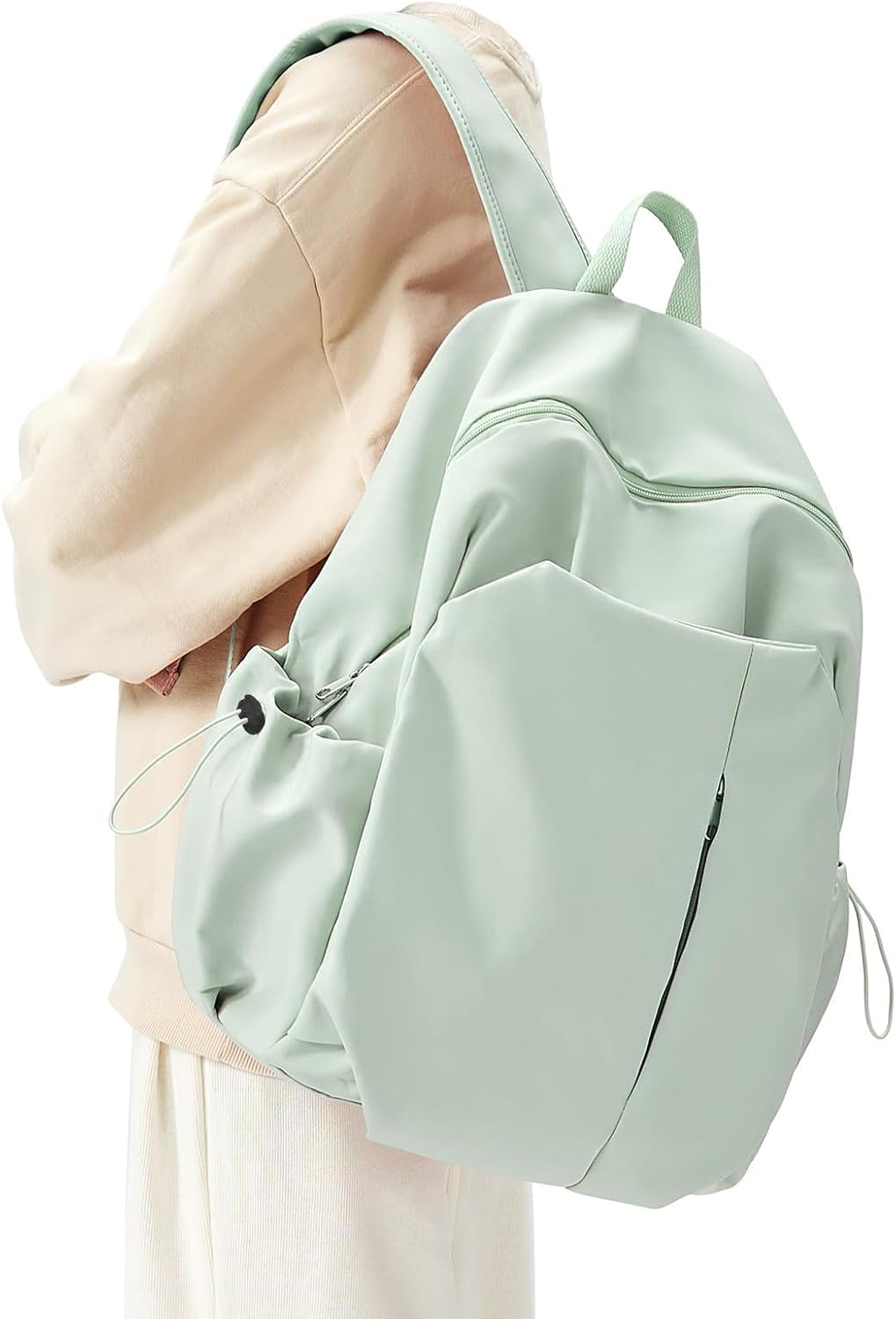 WEPOET Backpack for Women Men Lightweight Small Travel Backpack Simple Work Backpack with Laptop Teacher College Backpack