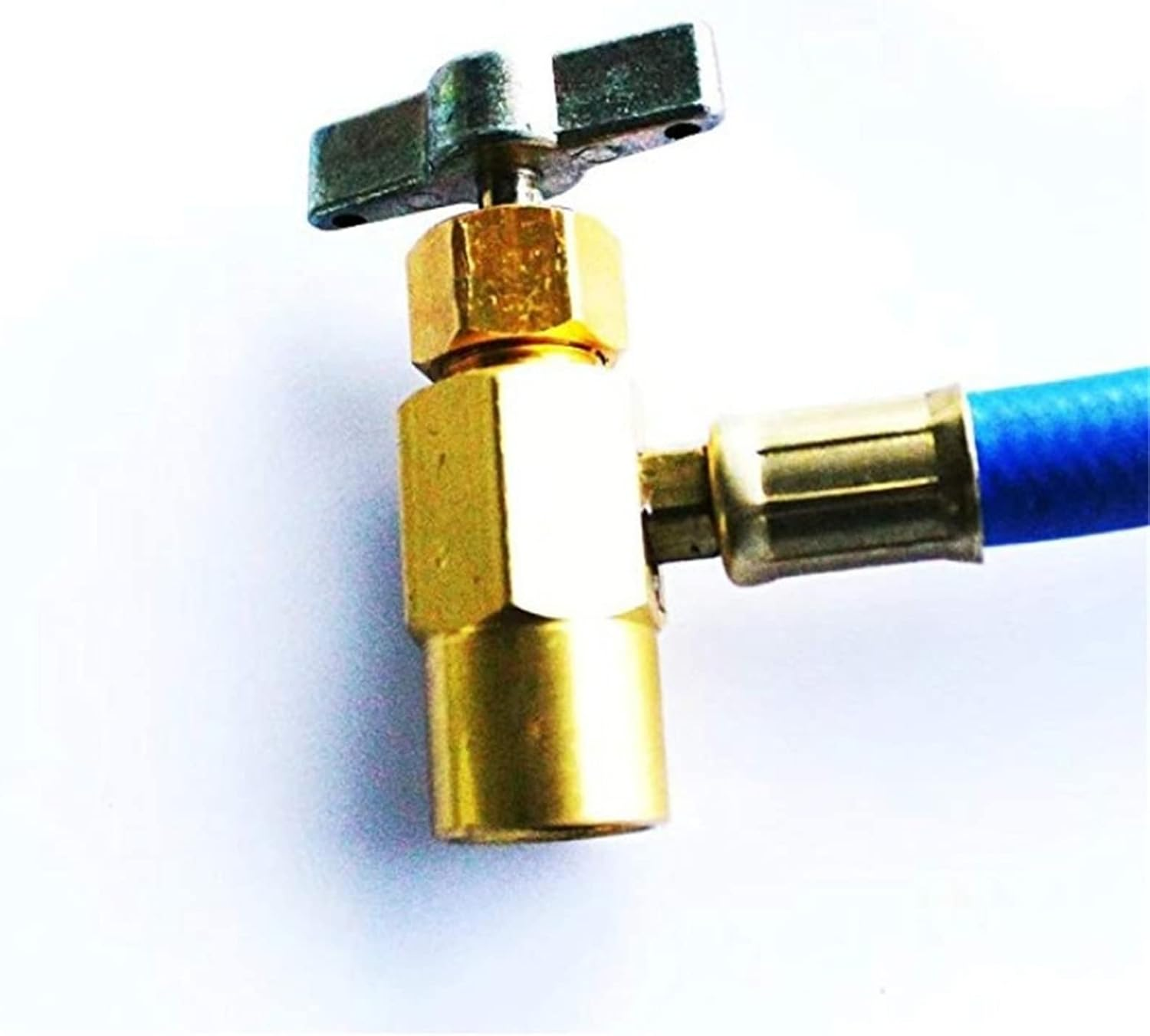 R134A Car Air Conditioning Refrigerant Charging Hose Kit - Fridge Recharge Kit | Fridge Recharge Kit with Pressure Gauge, Perfect for Car AC Air Conditioning image number 1