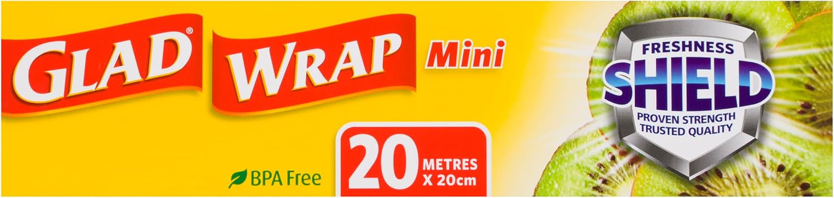 Glad Wrap Mini, 20 Metre Clear Cling Wrap, Bpa-Free, Microwave Ready, 20M X 20Cm, 1 Count image number 5
