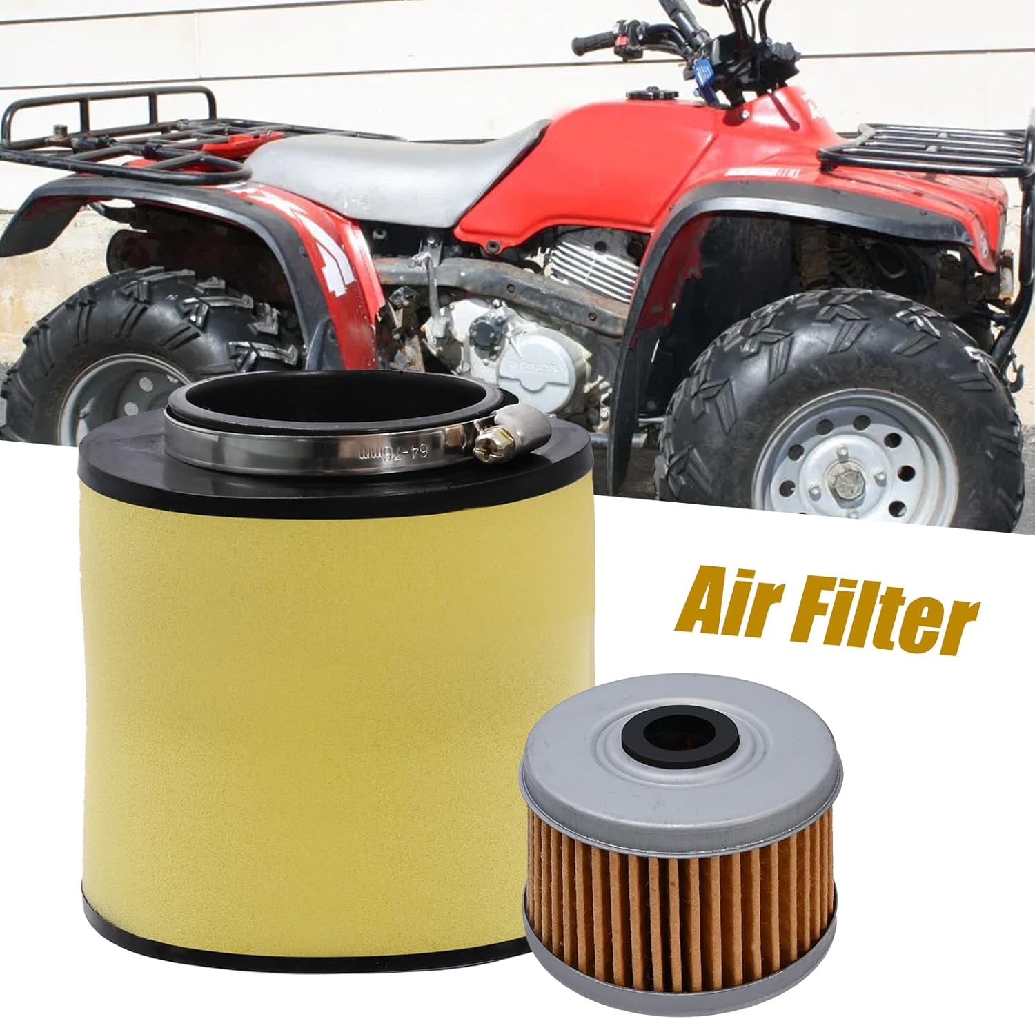 SYOWADA 17254-HC5-900 Air Filter Tune up Kit Replacement for Honda TRX300 Shaft 2WD 1992-2000, Replace NU4119ST, 320-21, NU4119ST, 1310, 14-4119, NU-4119ST