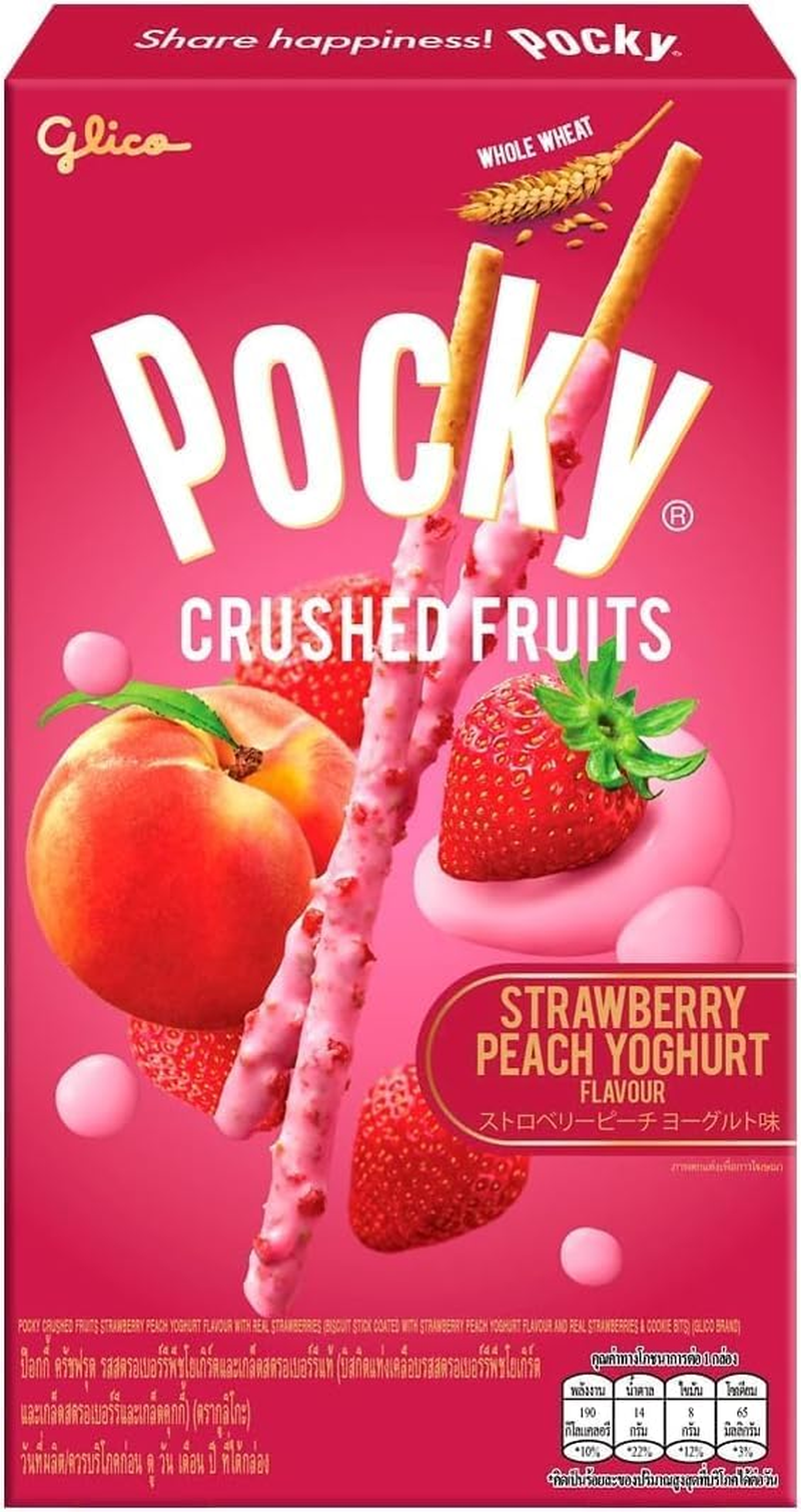 Hilary Pocky Crushed Fruits and Nuts Pack (4 Packs) - Blueberry Yoghurt, Strawberry Peach Yoghurt, Almond Milk Chocolate, Almond Noir Chocolate image number 4