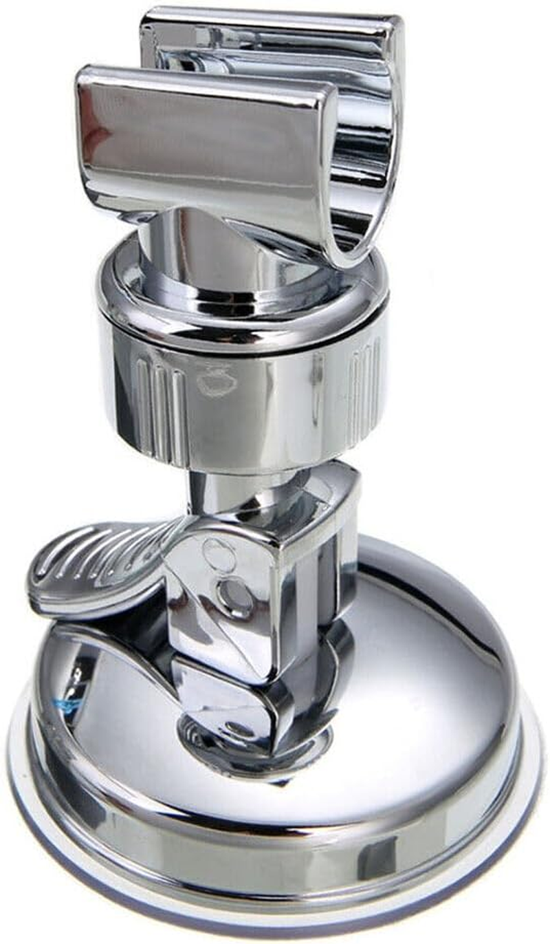 1X Adjustable Bracket Suction Shower Head Handset Holder Bathroom Wall Mount