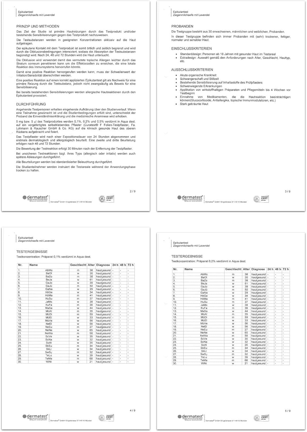 Skineco Natural Soap | Sustainable Goat Milk Soap with Lavender | Soap for Sensitive Skin | Body Soap | Handmade Natural Cosmetics | Face Cleansing | Clear Skin | Mild Shower G image number 1