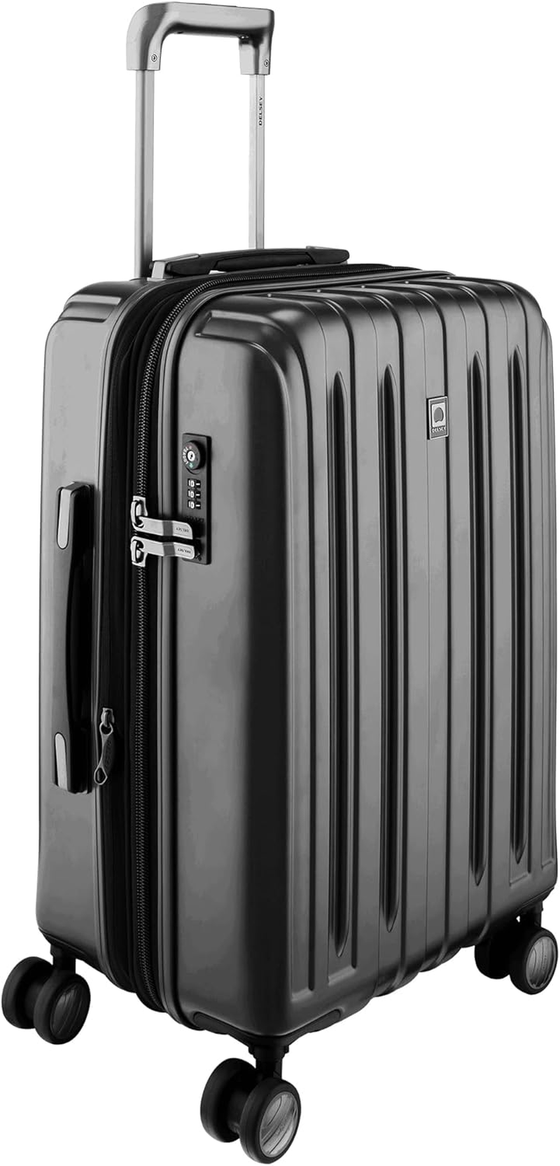 DELSEY Paris Helium Titanium Hardside Luggage with Spinner Wheels