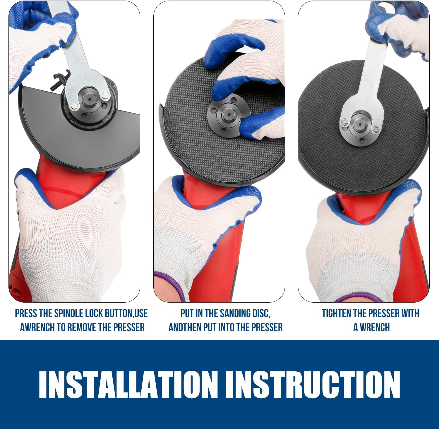 TOPEX 1200W Angle Grinder Heavy Duty 125Mm 5" Angle Grinder W/Auxiliary Handle image number 5