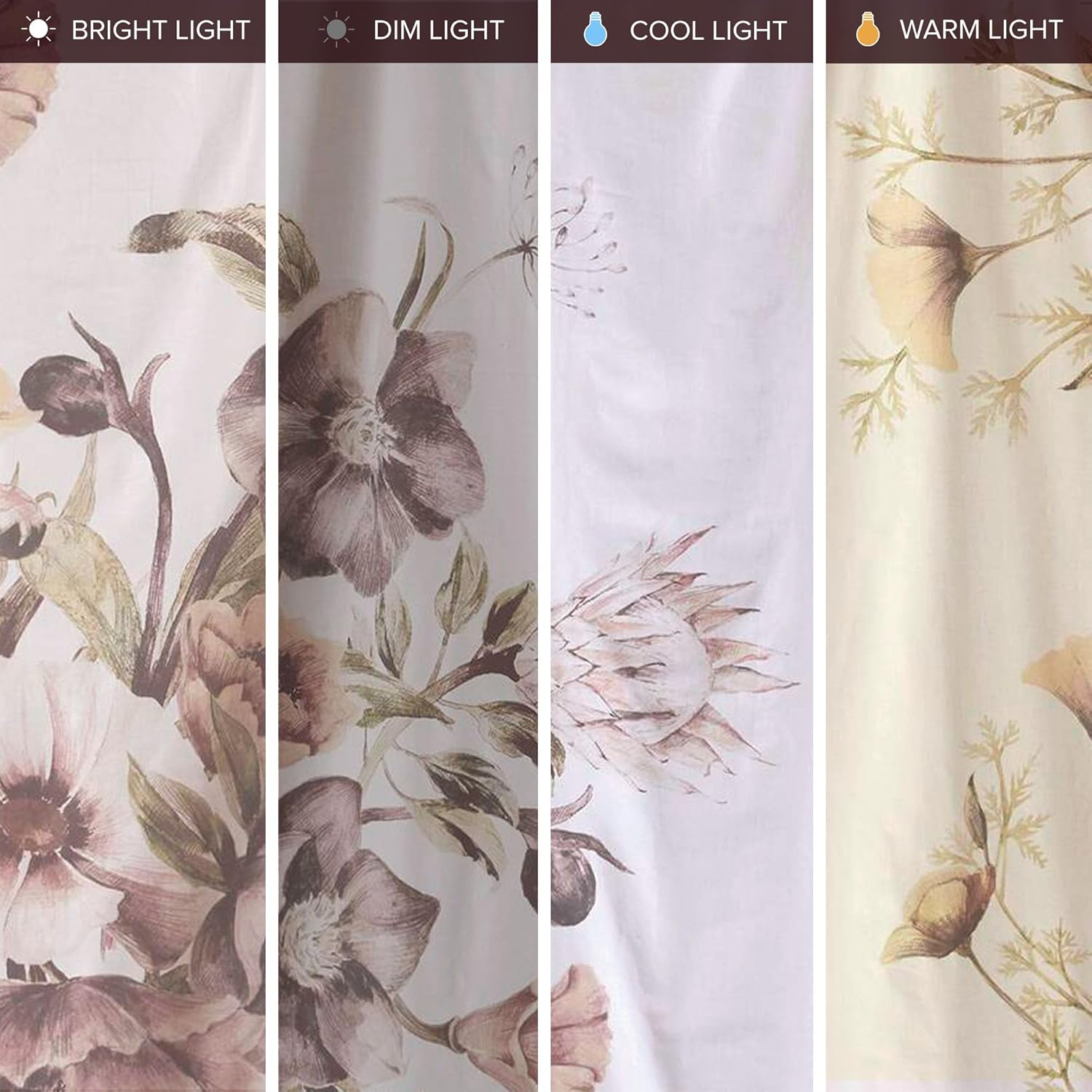 Madison Park Cotton Blend Duvet Set Beautiful Floral Design, All Season, Breathable Comforter Cover Bedding Set, Matching Shams, King/Cal King(104"X92"), Blush 3 Piece image number 1