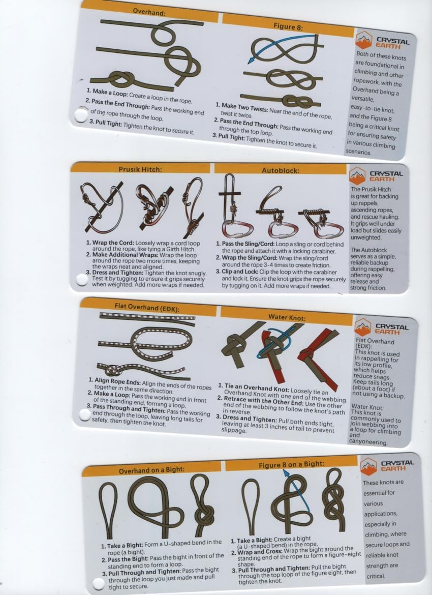 Crystal Earth Climbing Knots Cards image number 1