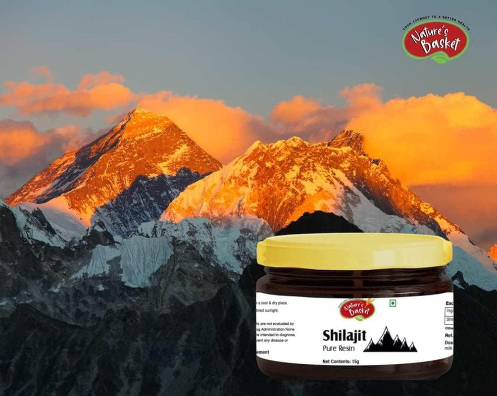 Nature'S Basket Shilajit Resin with Measuring Spoon Included - (25 Grams) image number 5