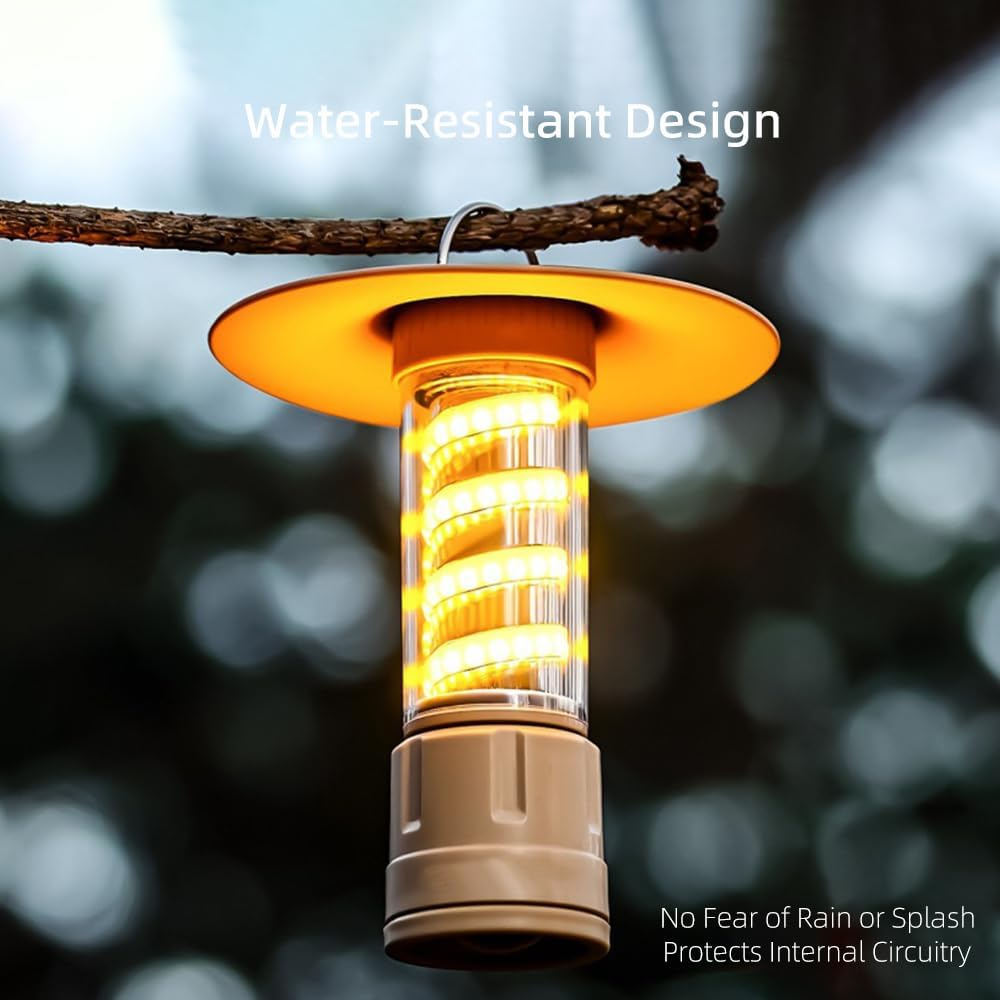 Vinlen Rechargeable LED Torch 4-In-1 &ndash; USB Powered with 3 Modes Flashlight, Built-In Hanging Hook, Portable Torch for Hiking, Camping, Backpacking, Power Outages, Indoor & Outdoor Use image number 6