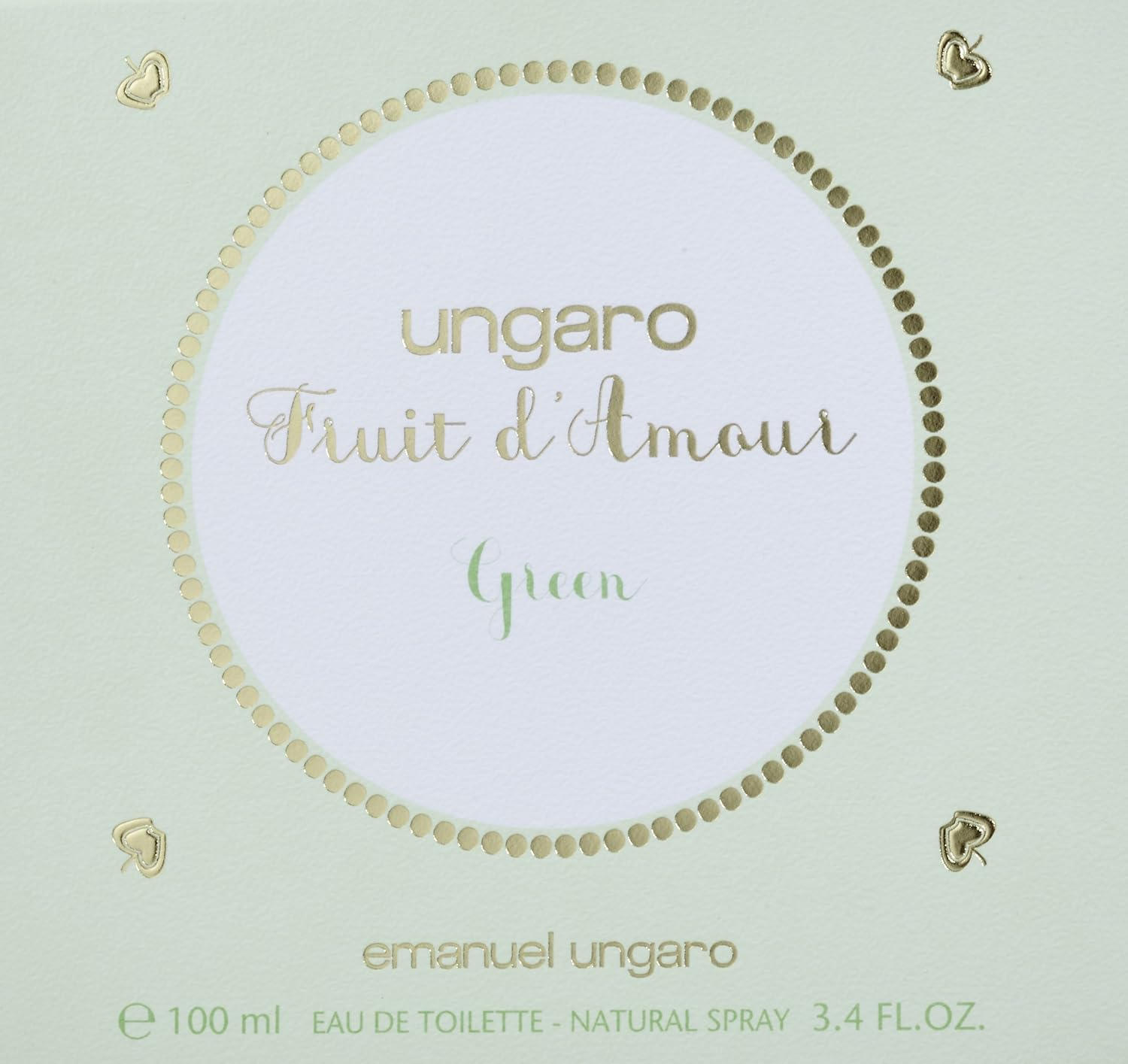Emanuel Ungaro Fruit D'Amour Green Eau De Toilette Spray for Her, 100Ml image number 1
