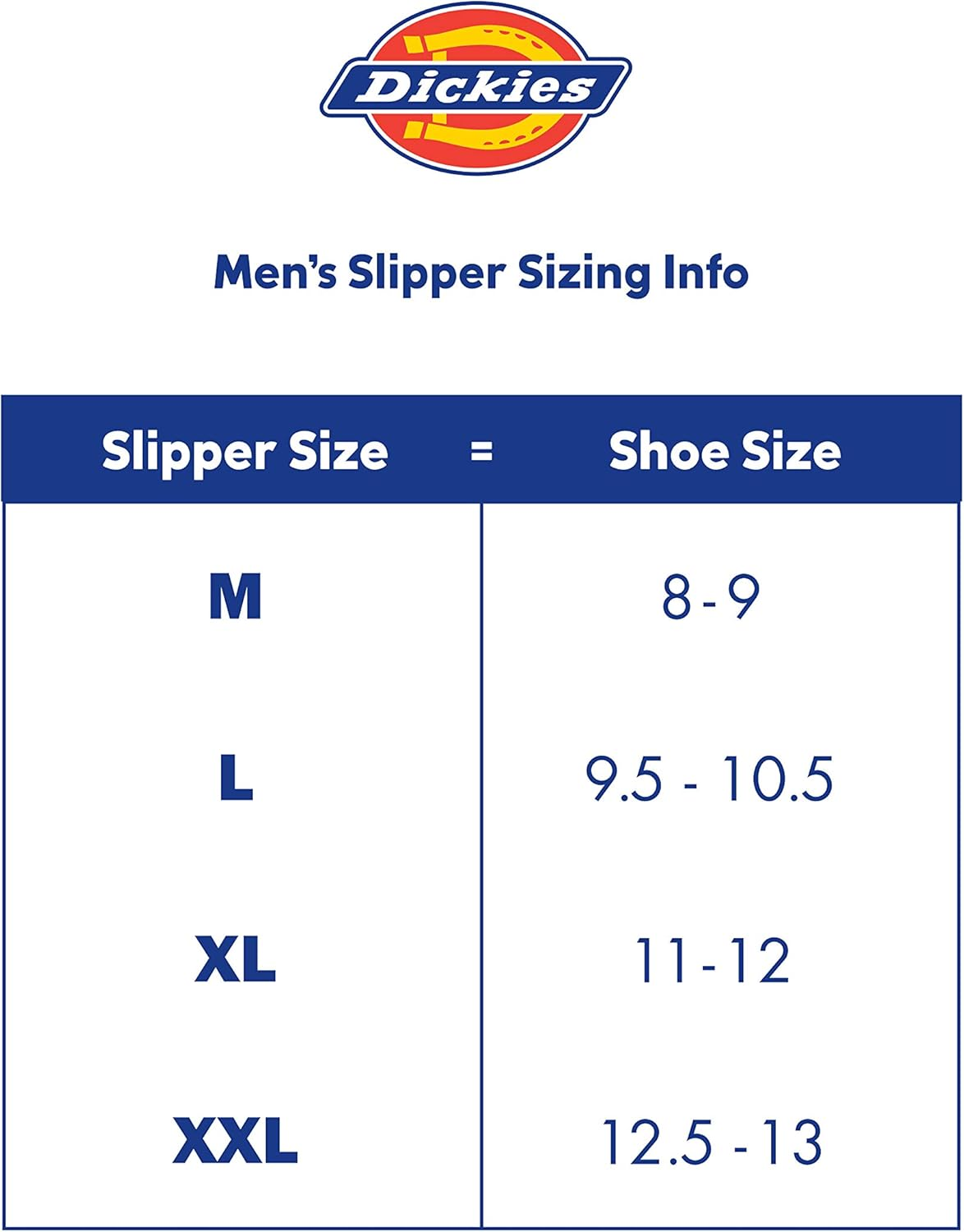 Dickies Men'S Open and Closed Back Memory Foam Slippers with Indoor/Outdoor Sole