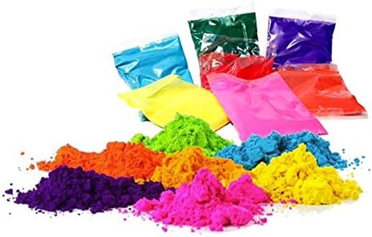 OMG DEAL Gulal Holi Powder-Gulal Colour Powder - Pack of 5, 100G Each, Festival Colours Colour Powder image number 6