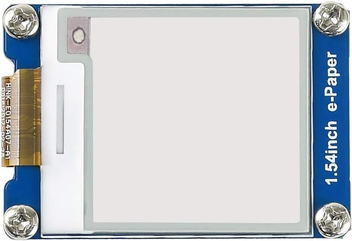 Waveshare 1.54Inch E-Paper Compatible with Raspberry Pi/Jetson Nano Red, Black, White Three Color Display image number 1