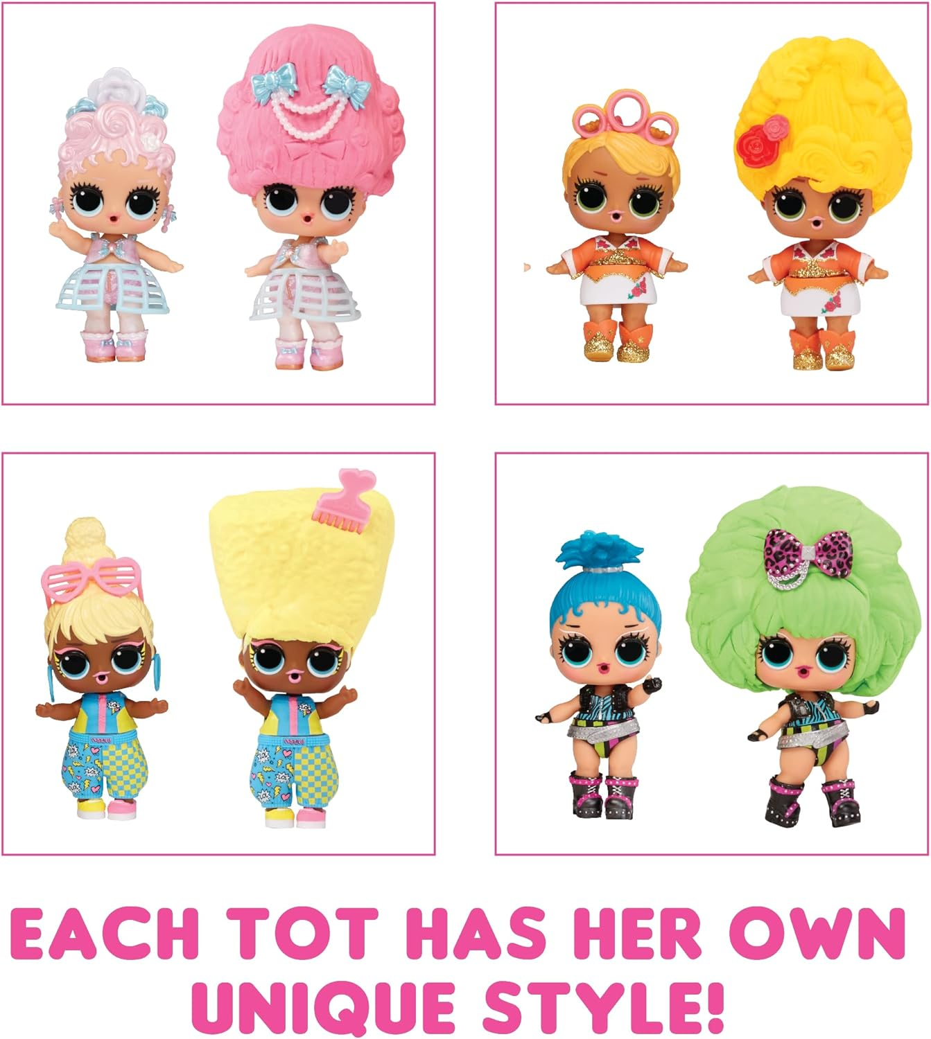 L.O.L. Surprise! Squish Sand Magic Hair Tots - Collectible Doll with Squish Sand and Surprises - Great for Girls Ages 3+ image number 3