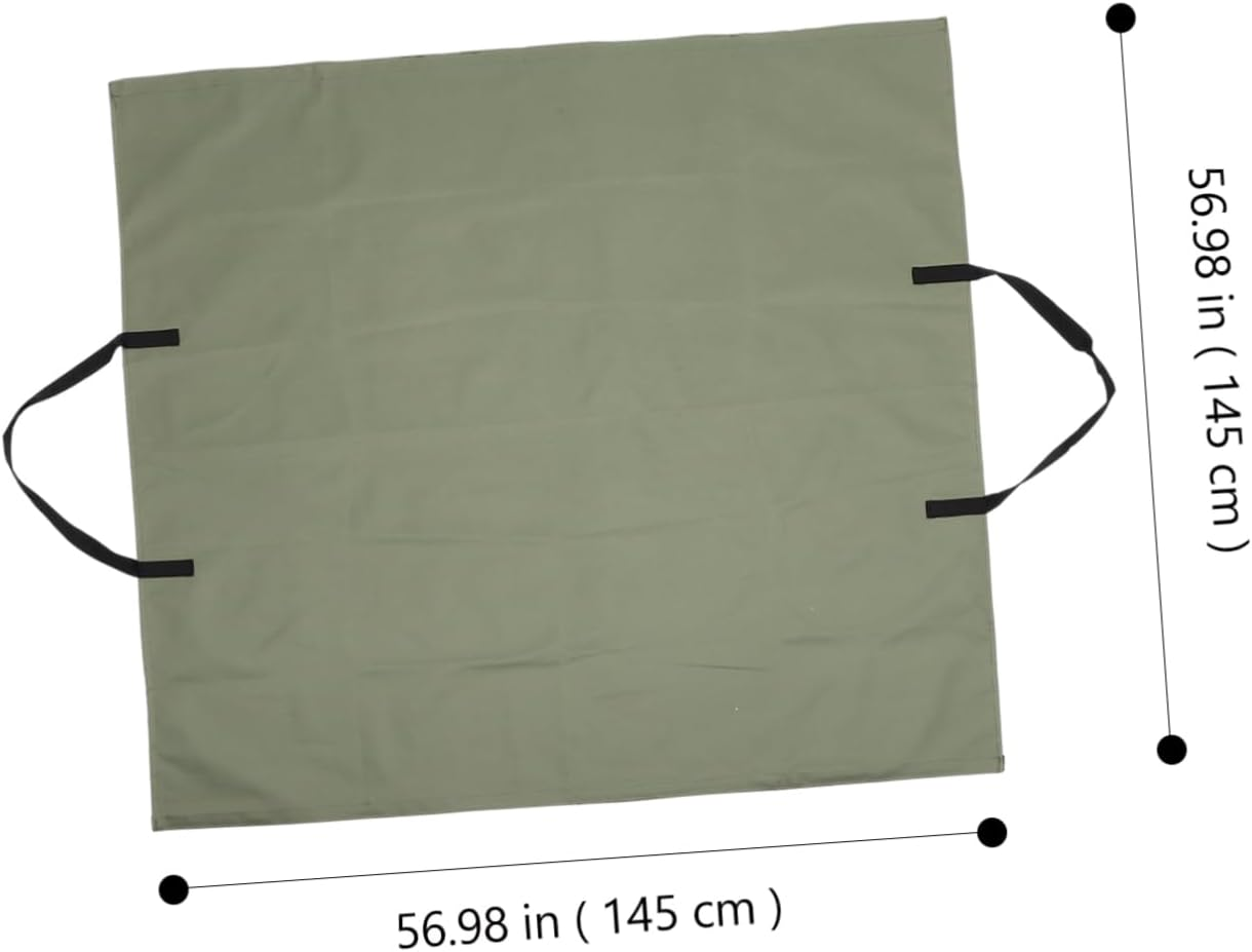 NULYLU Garden Leaf Waste Bag for Fallen Leaves and Lawn Clippings Portable Trash Container Handle Storage Pouch for Cleanup and Gardening Supply image number 2