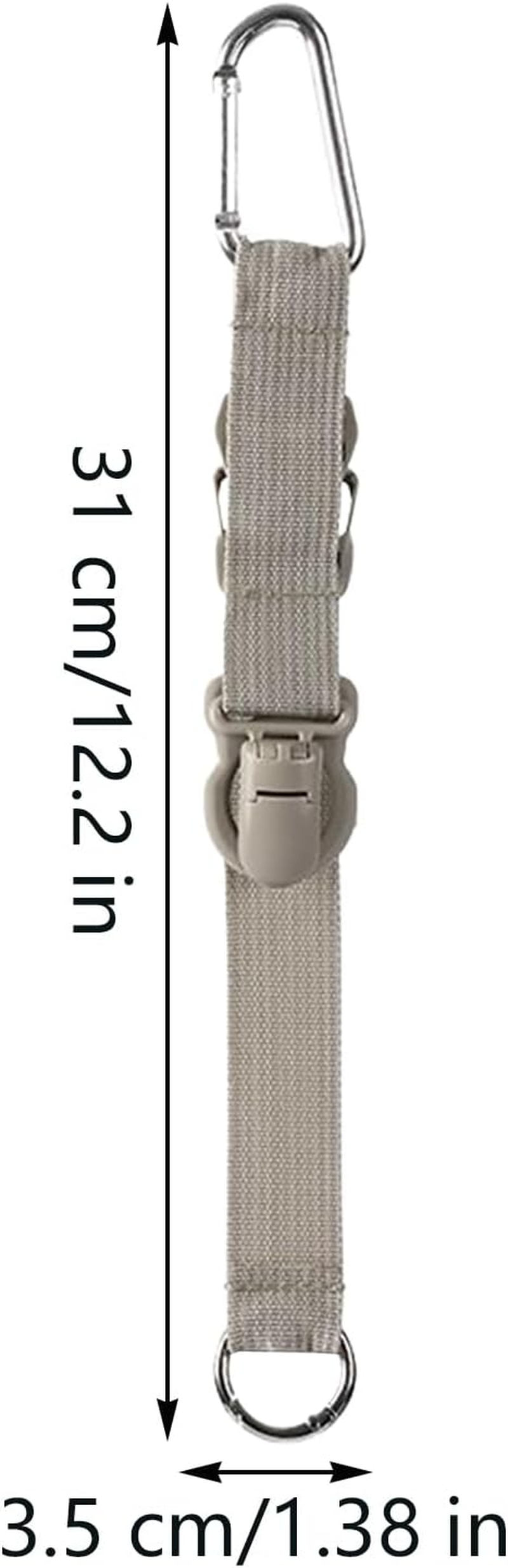 Polyester, Silicone & Alloy Strap Luggage Connector Strap - 31Cm Elastic Connector Belt, Connectors Belt Travel Baggage with D-Ring Hook & Buckle, Multi-Functional with for Suitcase & Carry-On image number 4