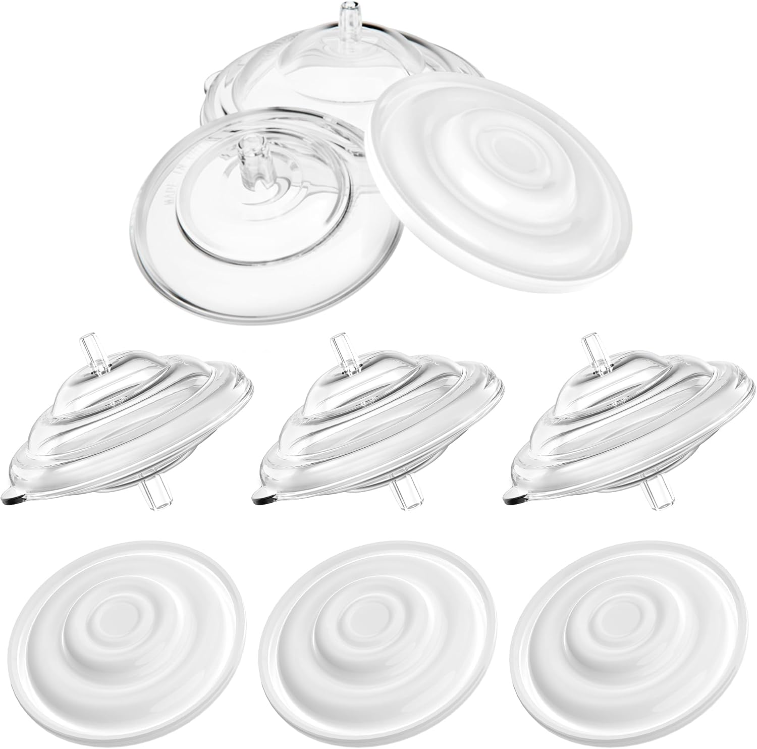 KAIYIV 4 Pcs Backflow Protector Compatible with Spectra S2 S1 and 9 Plus, Not Original Spectra Backflow Protector Replacement Pump Parts S2 Accessories image number 1