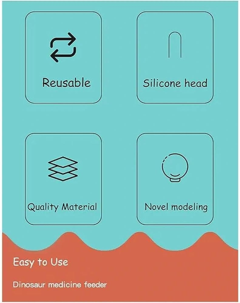 Pet Pill Dispenser for Cats and Dogs, Pet Pill Syringe Dispenser with Extra Silicone Tips for Cats, Compatible with Small Animals, Ruibex