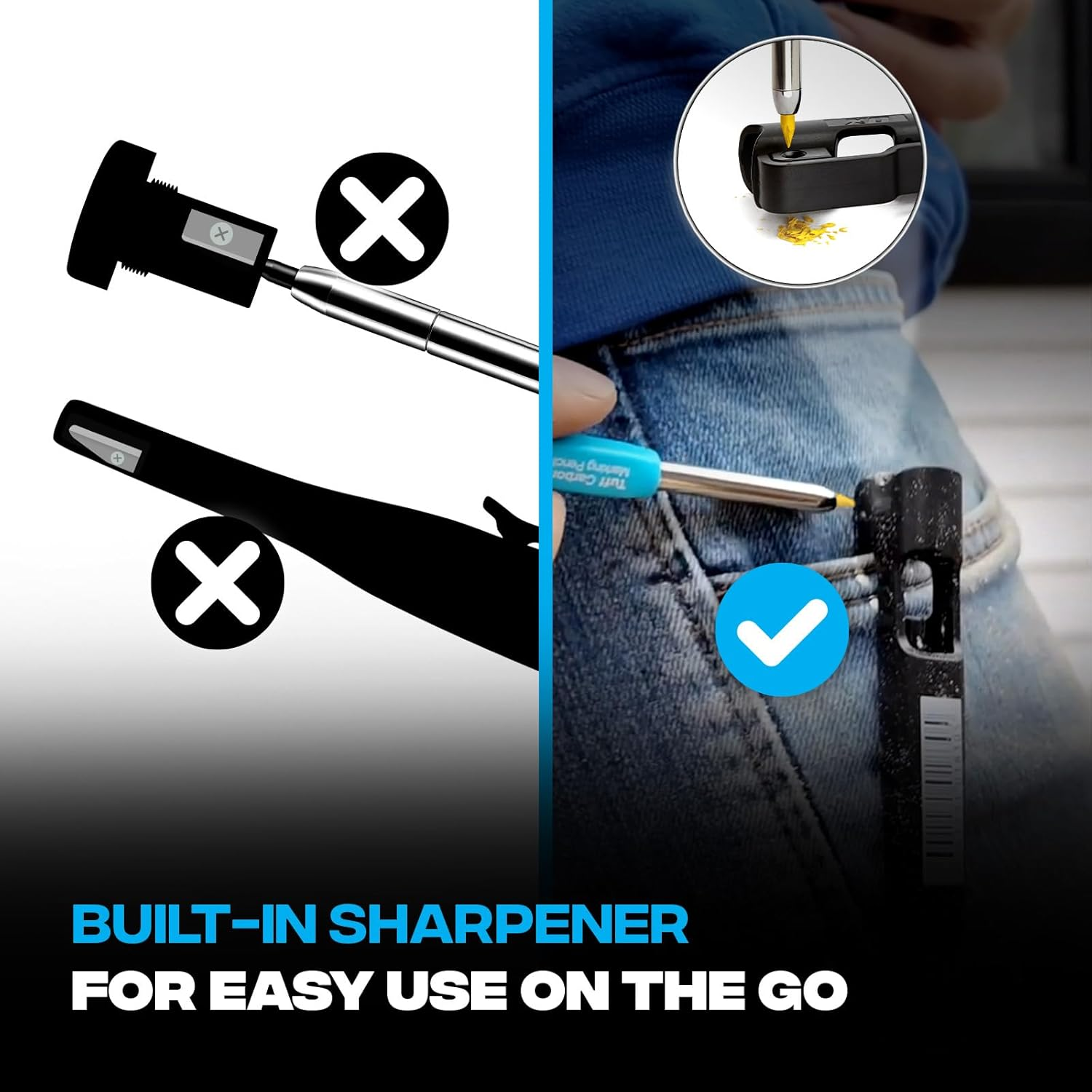 Ox Tuff Carbon Marking Pencil image number 6