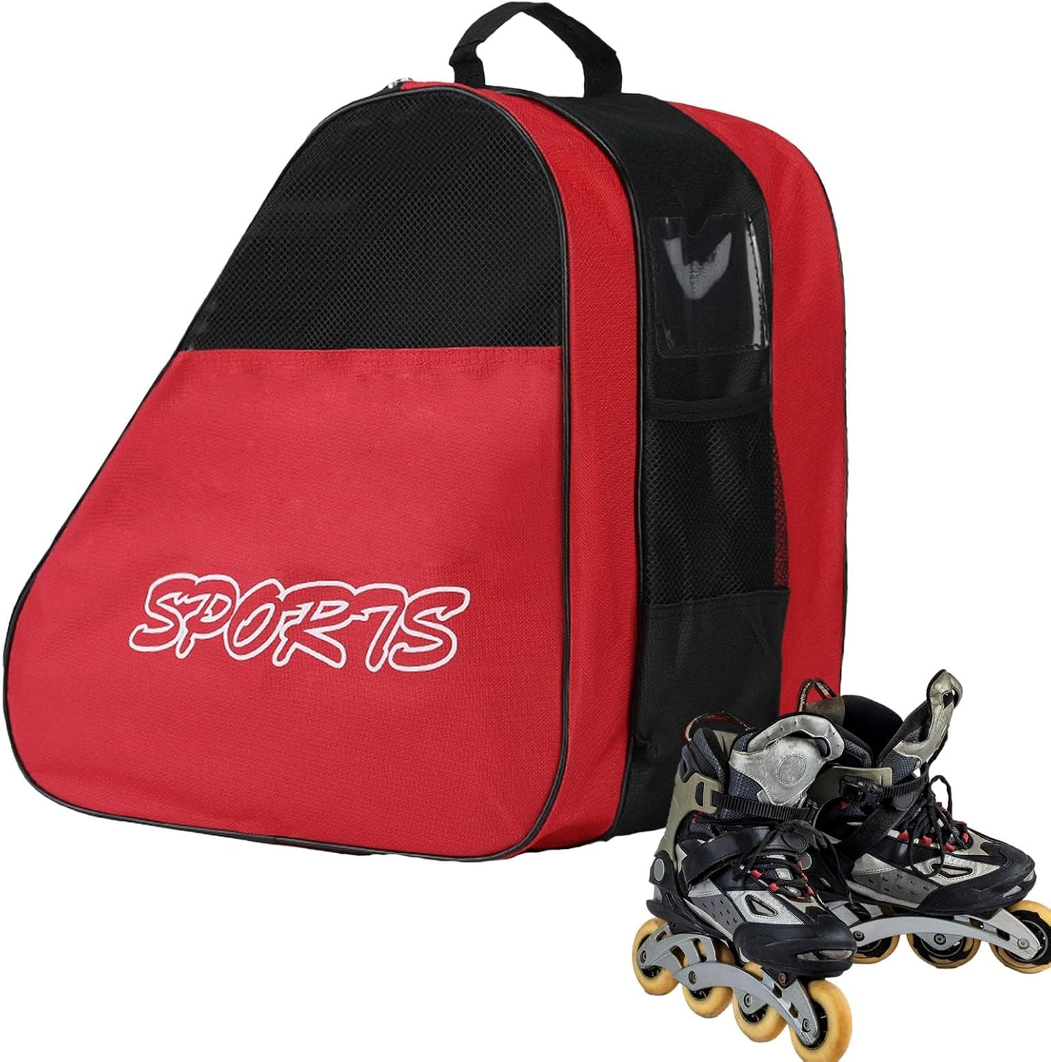 Inline Skate Bag | Inline Skate Tote Bag for Roller Skating,Oxford Cloth Shoes Carrier Pouch Organizer for Child, Teenager, Kids, Adult