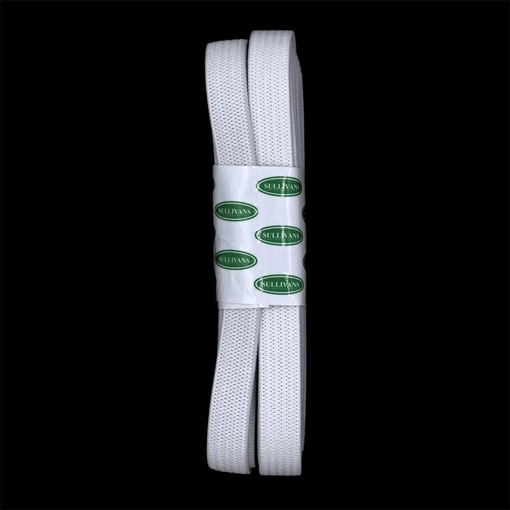 Sullivans Polyester Elastic, 3 Meter Length X 9 Mm Width, White image number 1