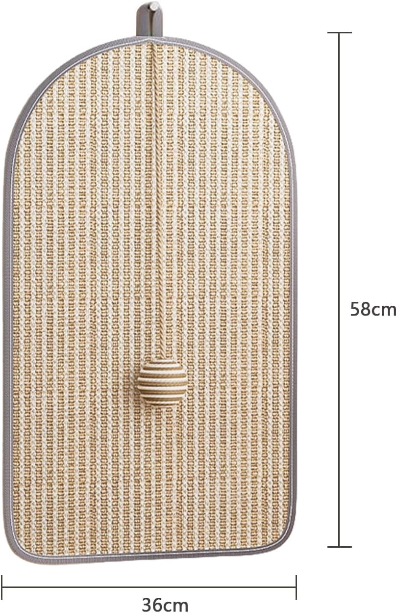 Amexo Cat Scratching Mat, 36 X 58 Cm, Cat Scratching Mat, Scratching Wall for Cats, Scratching Pads for Cats, Furniture Couch Protection